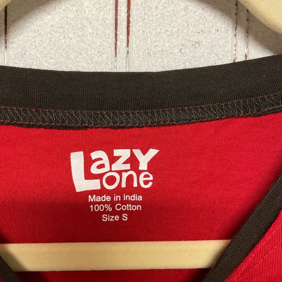 Lazy one womens PJ top - Picture 2 of 3